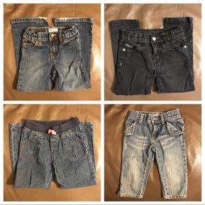 [4T] EUC Lot of Girl Jeans!